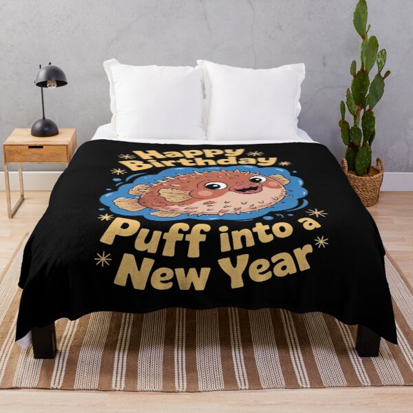 Item preview, Pufferfish Gonna Puff Fish Cute Humor ( designed and sold by FadeOfThrone.