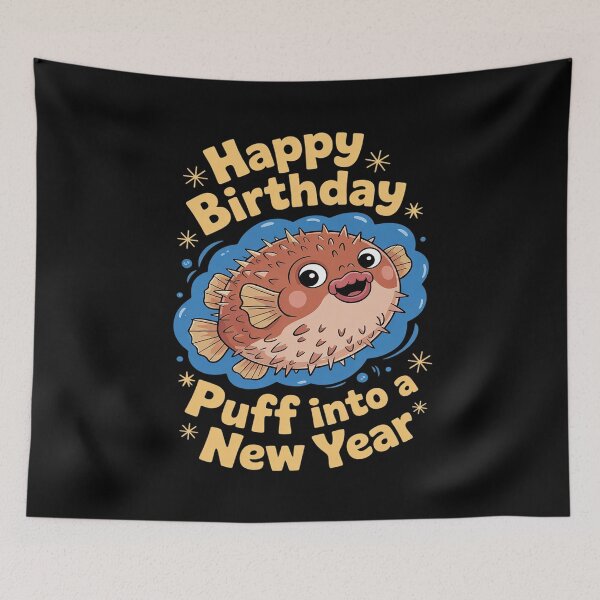 Item preview, Pufferfish Gonna Puff Fish Cute Humor ( designed and sold by FadeOfThrone.