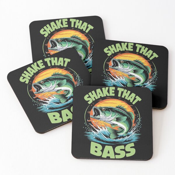 Item preview, Shake That Bass Adult Humor Fishing  designed and sold by MarryIsMonth.