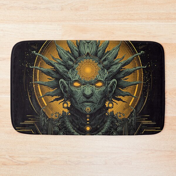 Item preview, Tribal Cyber Shaman With Solar Halo designed and sold by DarkSpaceVibes.