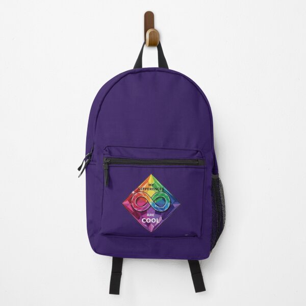 Item preview, My Differences Are Cool Rainbow Infinity Gem designed and sold by PixelQ.