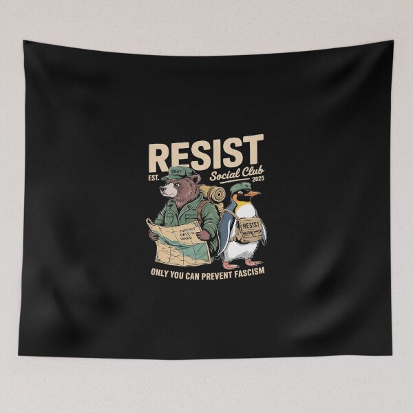 Item preview, Resist Penguin Activism Foxtrots Delta Tangos  designed and sold by SyntaxClaw.