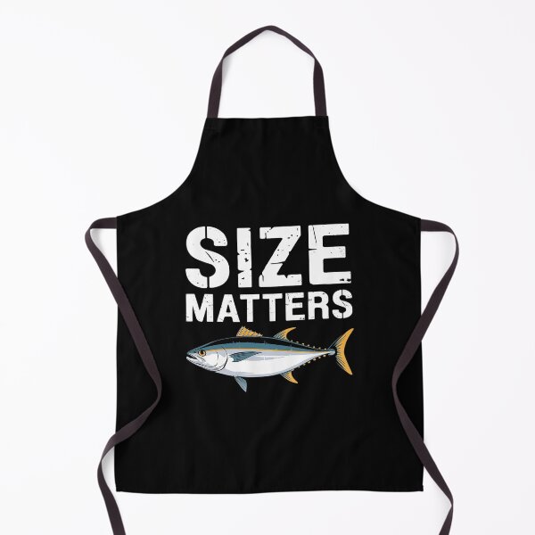 Item preview, Size Fish Matters Tuna Fishing Humor designed and sold by MarryIsMonth.