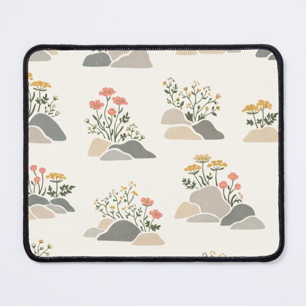 Item preview, Harbor Cliff Wildflowers – Vintage Nordic Coastal Pattern designed and sold by Planthem.