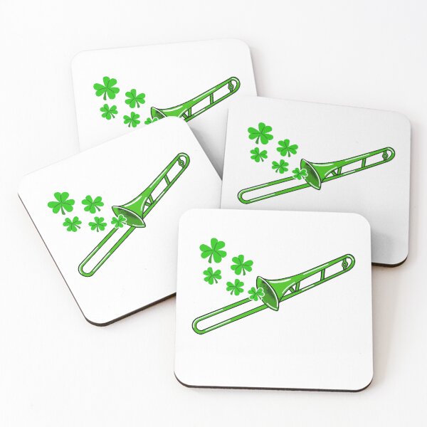 Item preview, St Patrick's Day Trombone Trombonist Irish Musician designed and sold by doodlerob.