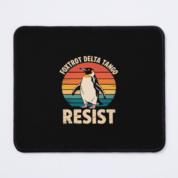 Item preview, Resist Penguin Activism Sunset designed and sold by SyntaxClaw.