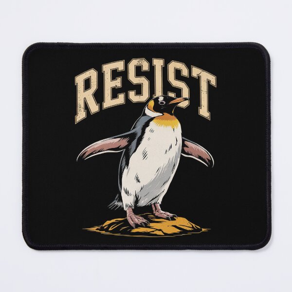 Item preview, Resist Penguin Activism Hands Off designed and sold by AquaKiev.