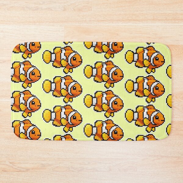 Item preview, Classic Clownfish - Yellow Fin Embroidery Style Art designed and sold by NandaFajarSu.