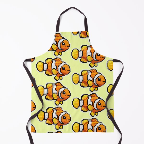 Item preview, Classic Clownfish - Yellow Fin Embroidery Style Art designed and sold by NandaFajarSu.