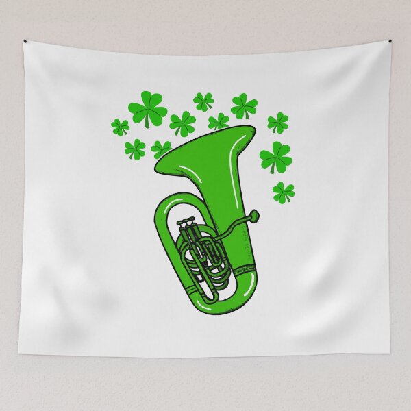 Item preview, St Patrick's Day Tuba Tubaist Irish Musician designed and sold by doodlerob.