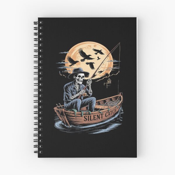 Item preview, Skeleton Fishing Halloween Costume Fisherman Fishermen Men  designed and sold by MarryIsMonth.