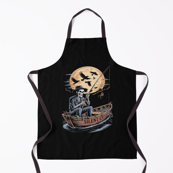 Item preview, Skeleton Fishing Halloween Costume Fisherman Fishermen Men designed and sold by MarryIsMonth.