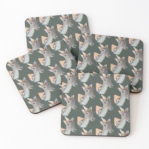 Item preview, F is for Fallow Deer, Fallow Deer | Woodland Mammal & Wildlife Art Design designed and sold by PrettylittlepastelUk.