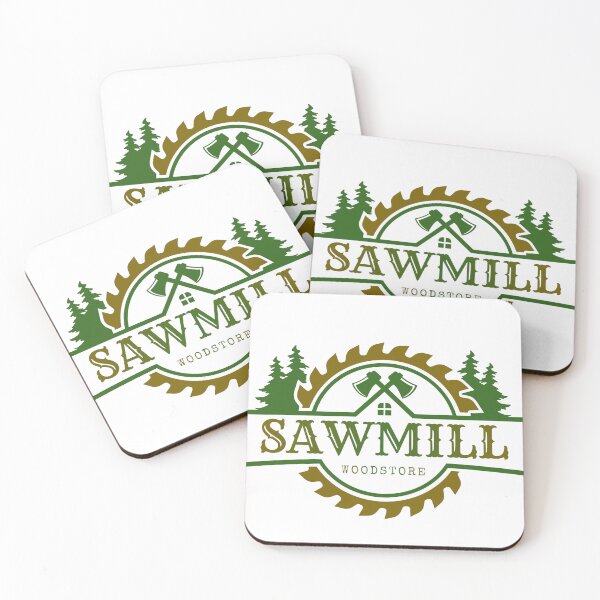 Item preview, Sawmill Woodstore a gift for a lumberjack designed and sold by ArtMatLab.