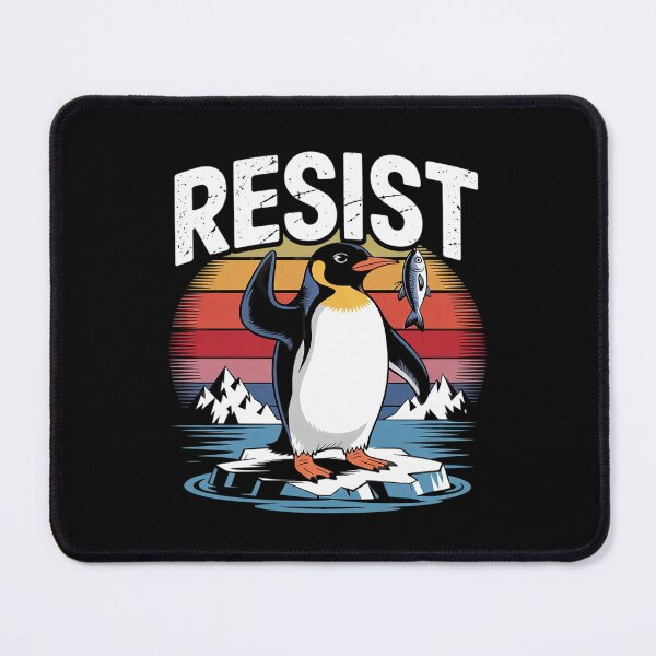 Item preview, Resist Penguin Activism Protest  designed and sold by AquaKiev.