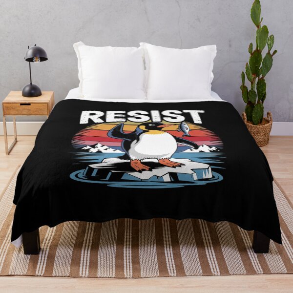 Item preview, Resist Penguin Activism Protest designed and sold by AquaKiev.