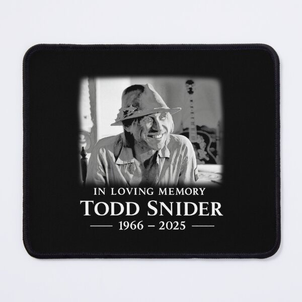 Item preview, Todd Snider In Loving Memory 1966–2025 designed and sold by Jamesbaldwin10.