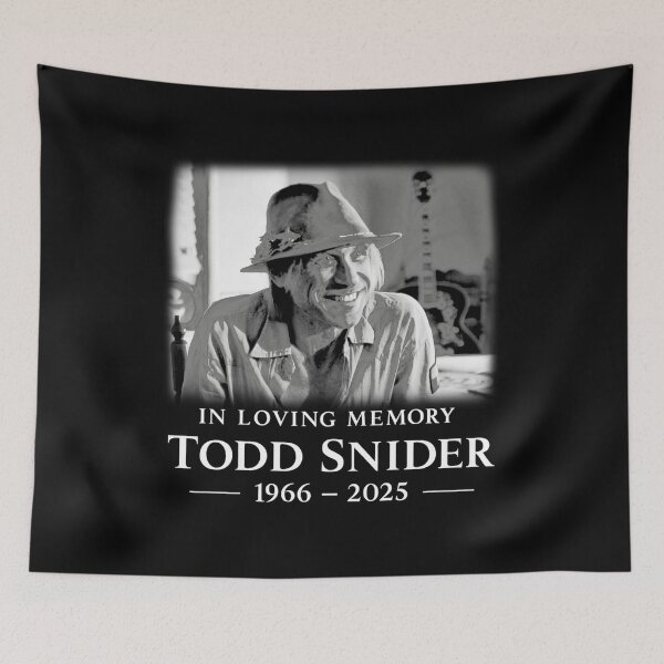 Item preview, Todd Snider In Loving Memory 1966–2025 designed and sold by Jamesbaldwin10.