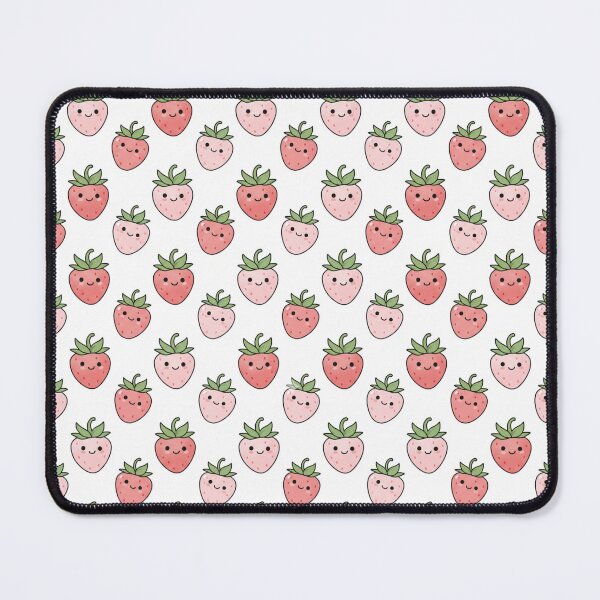 Item preview, Cute Kawaii Strawberry Seamless Pattern designed and sold by FashioonTrends.