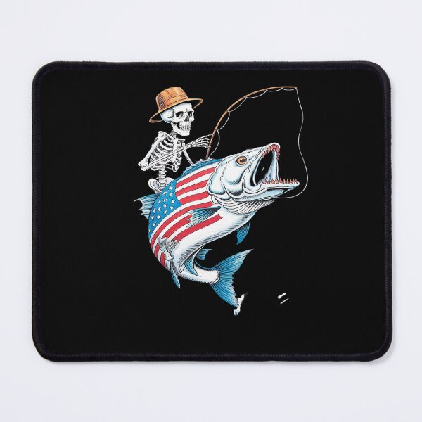 Item preview, skeleton man fishing designed and sold by FadeOfThrone.