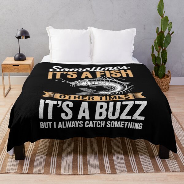 Item preview, Sometimes it's a Fish -  Fishing & Angler Joke  designed and sold by MarryIsMonth.