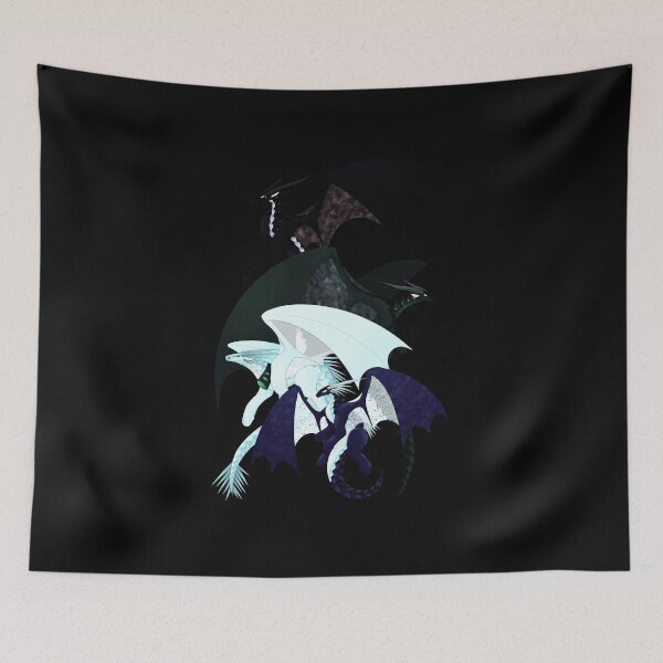 Item preview, Wings Of Fire - Whiteout, Arctic, Foeslayer, Darkstalker designed and sold by elmafuentes.