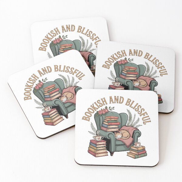 Item preview, Bookish and Blissful - Cozy Vintage Reading designed and sold by No Shelf Control.
