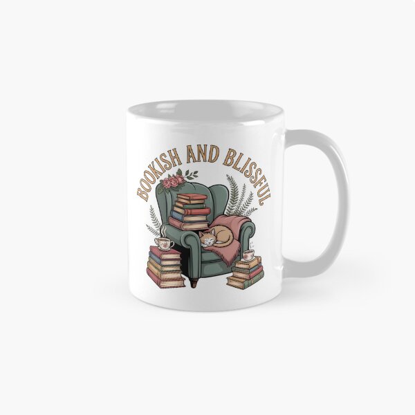 Item preview, Bookish and Blissful - Cozy Vintage Reading designed and sold by No Shelf Control.