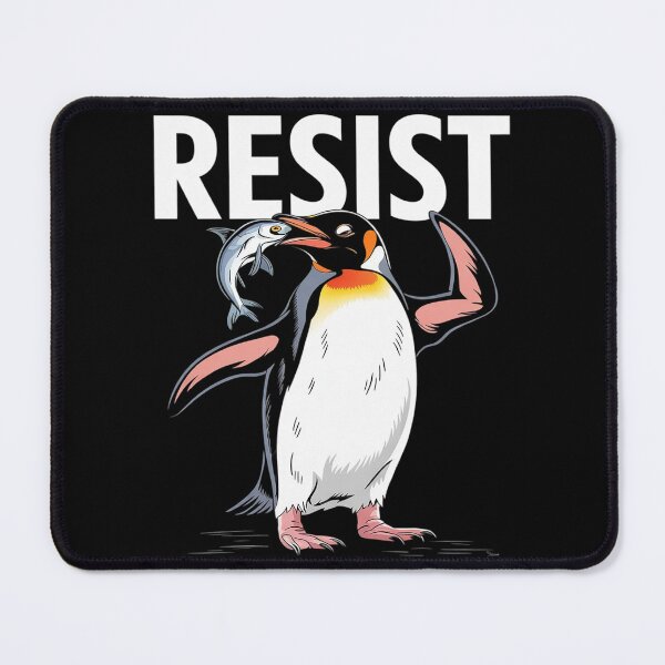 Item preview, Resist Penguin Activism Protest designed and sold by AquaKiev.