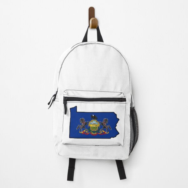 Item preview, State Flag Map of PENNSYLVANIA designed and sold by HFYD.