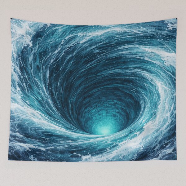 Item preview, Ocean Whirlpool designed and sold by DesignerChic111.