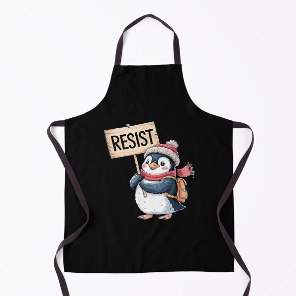 Item preview, Resist Penguin Activism Protest  designed and sold by AquaKiev.