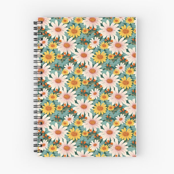 Item preview, Chamomile garden pattern design designed and sold by Clara Fruggeri.