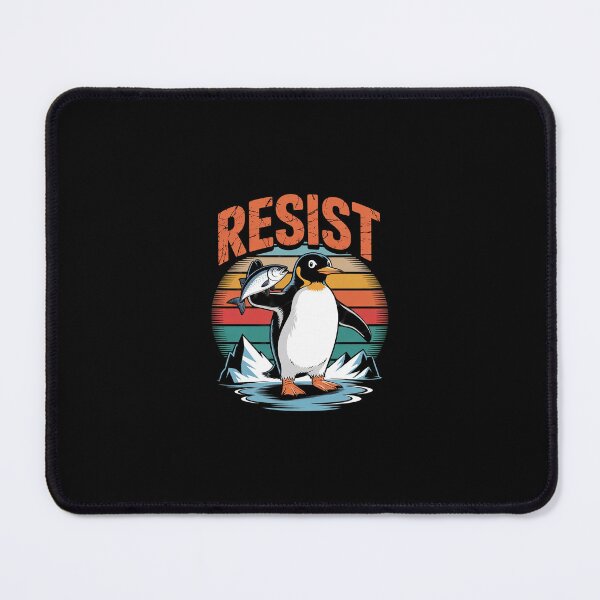 Item preview, Resist Penguin Activism Protest designed and sold by SyntaxClaw.