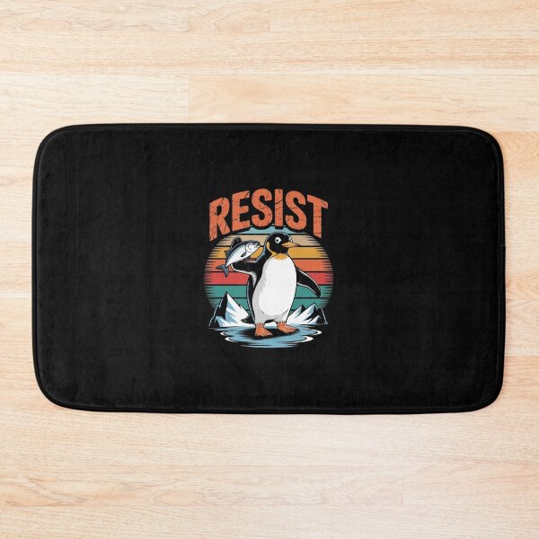 Item preview, Resist Penguin Activism Protest  designed and sold by SyntaxClaw.