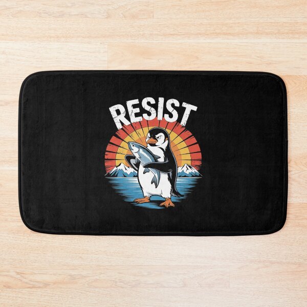 Item preview, Resist Penguin Activism Protest  designed and sold by AquaKiev.