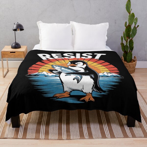 Item preview, Resist Penguin Activism Protest  designed and sold by AquaKiev.