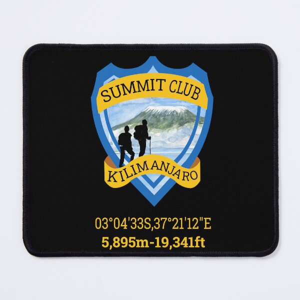Item preview, Mount Kilimanjaro hiker summit club designed and sold by MiFree.