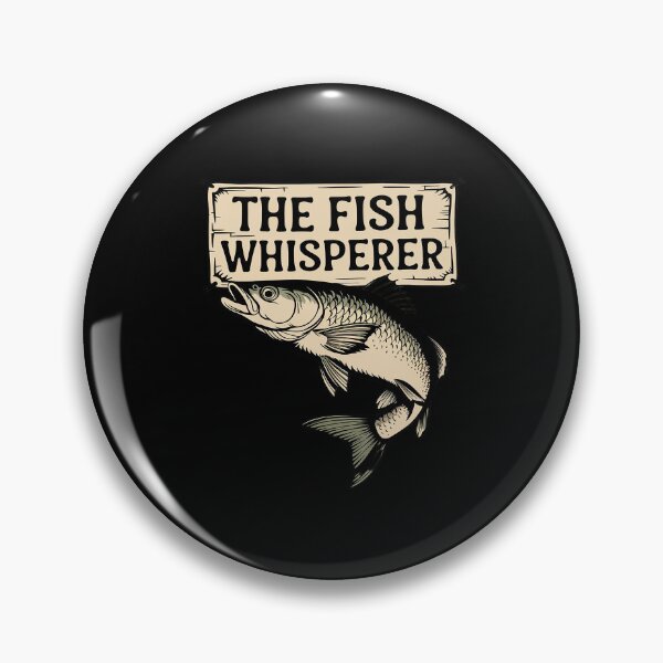 Item preview, The Fish Whisperer Fisherman  - Fishing Pole Humor  designed and sold by FadeOfThrone.