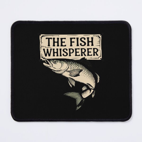 Item preview, The Fish Whisperer Fisherman  - Fishing Pole Humor  designed and sold by FadeOfThrone.