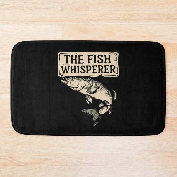 Item preview, The Fish Whisperer Fisherman - Fishing Pole Humor designed and sold by FadeOfThrone.