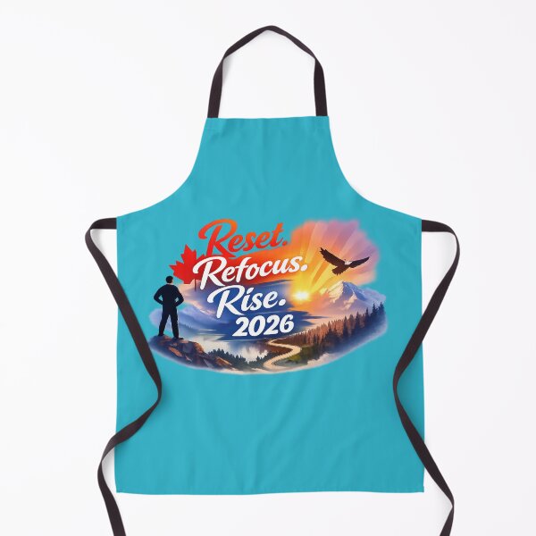 Item preview, Reset Refocus Rise 2026 – New Year's Motivational T-Shirt Canada | Inspiring Design 2026 Goals designed and sold by mocci10.