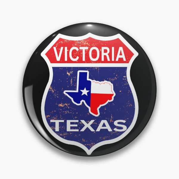 Item preview, Victoria Texas Road Trip TX Highway Rusted Sign Design Men Woman designed and sold by erozzz.