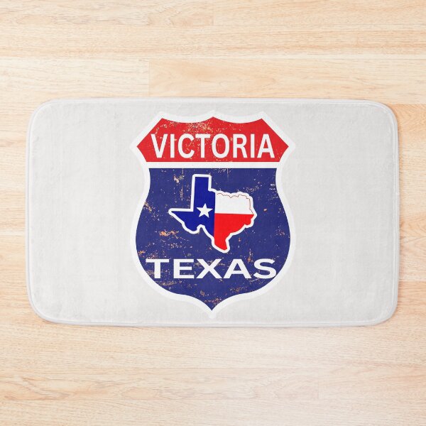Item preview, Victoria Texas Road Trip TX Highway Rusted Sign Design Men Woman designed and sold by erozzz.