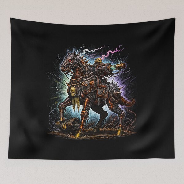 Item preview, The Cyborg Horse designed and sold by krabbaraban.