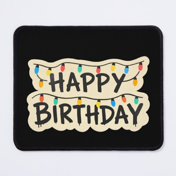 Item preview, happy birthday in the word in hawkins designed and sold by zuzzelek44.