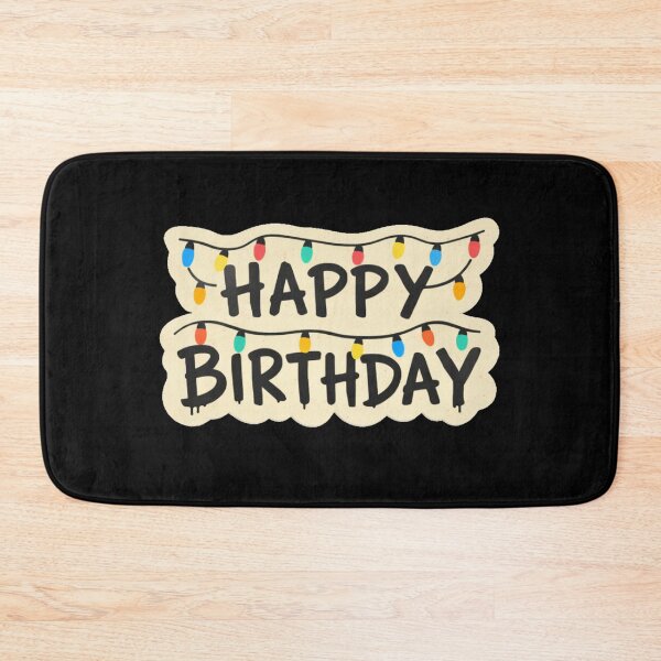 Item preview, happy birthday in the word in hawkins designed and sold by zuzzelek44.
