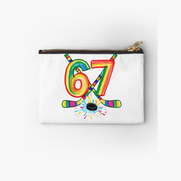 Item preview, Six Seven 67 Meme Funny Retro Kids Saying Hockey Lovers designed and sold by HumansStuck12.