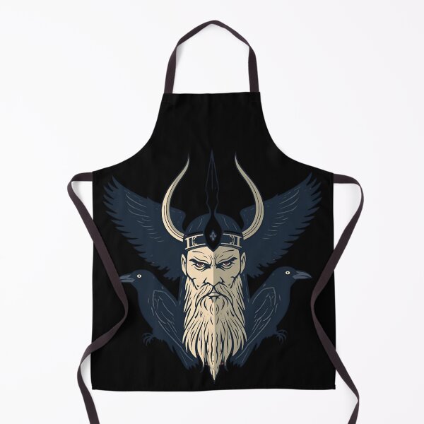Item preview, Odin with spear Gungnir, ravens ‘Allfather’ 1 designed and sold by Neon G.