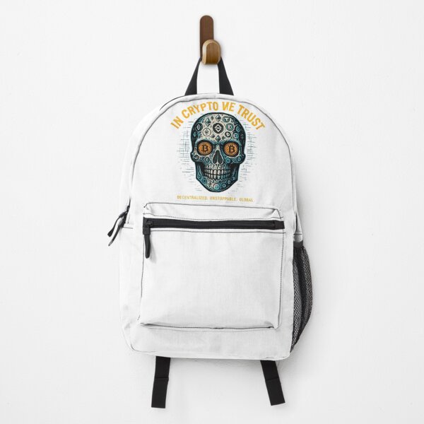 Item preview, Crypto Skull - Bitcoin skull art by BitCrop designed and sold by BitCrop.